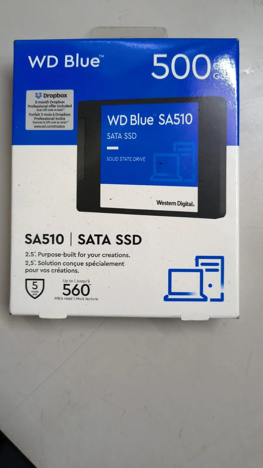 WD Blue 500 SSD
