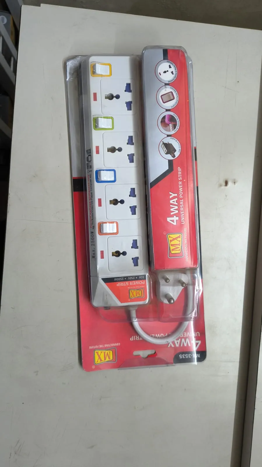 4way Universal Power Strip