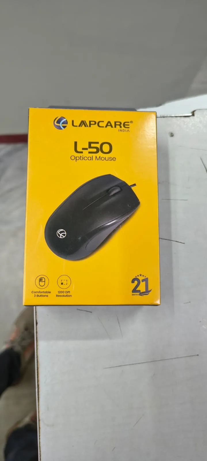 Lapcare usb mouse black