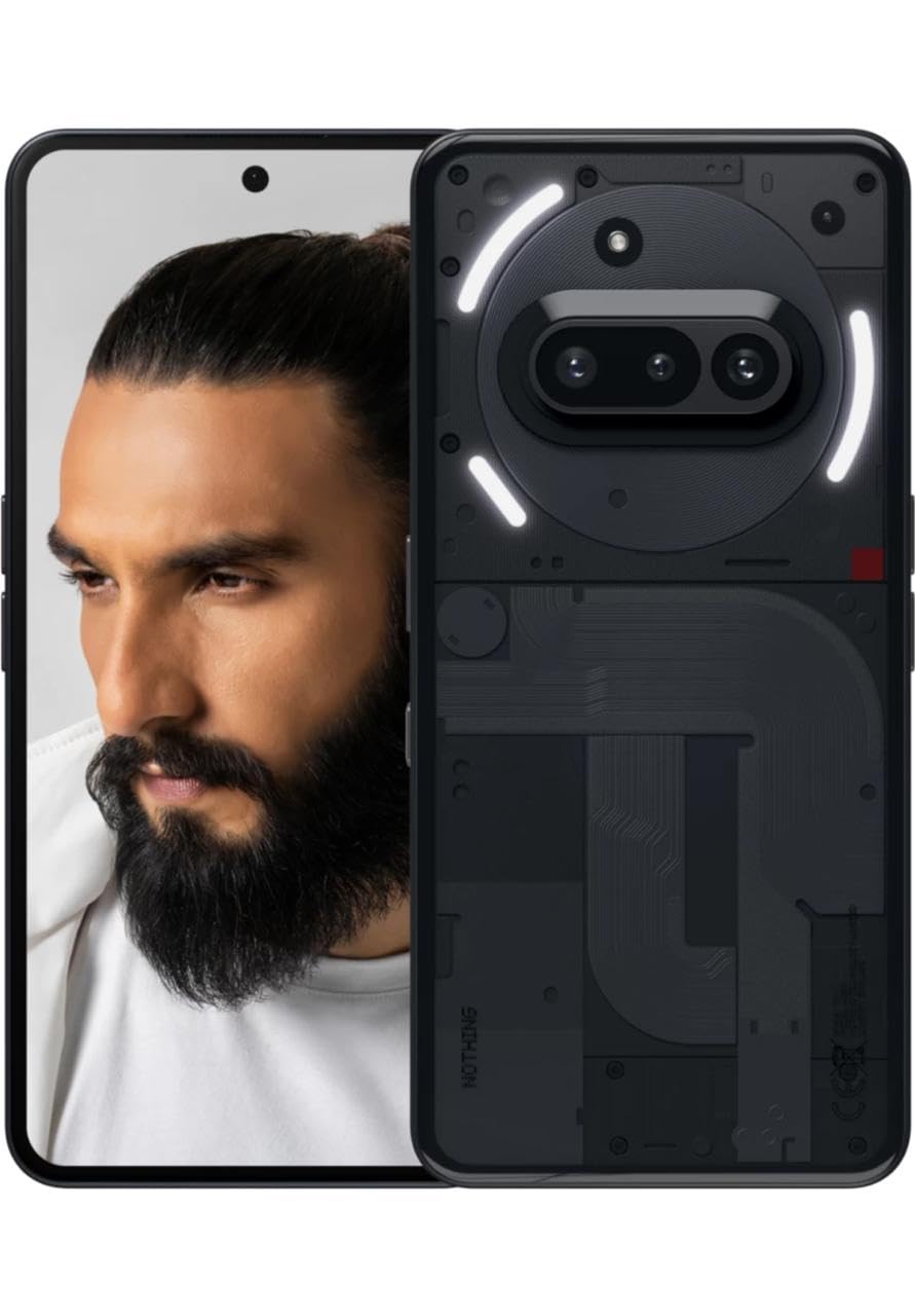 Nothing Phone (3A) 5G (Black, 8GB RAM, 256GB Storage) - Mobile Phone | Buy online on ZillyBuy