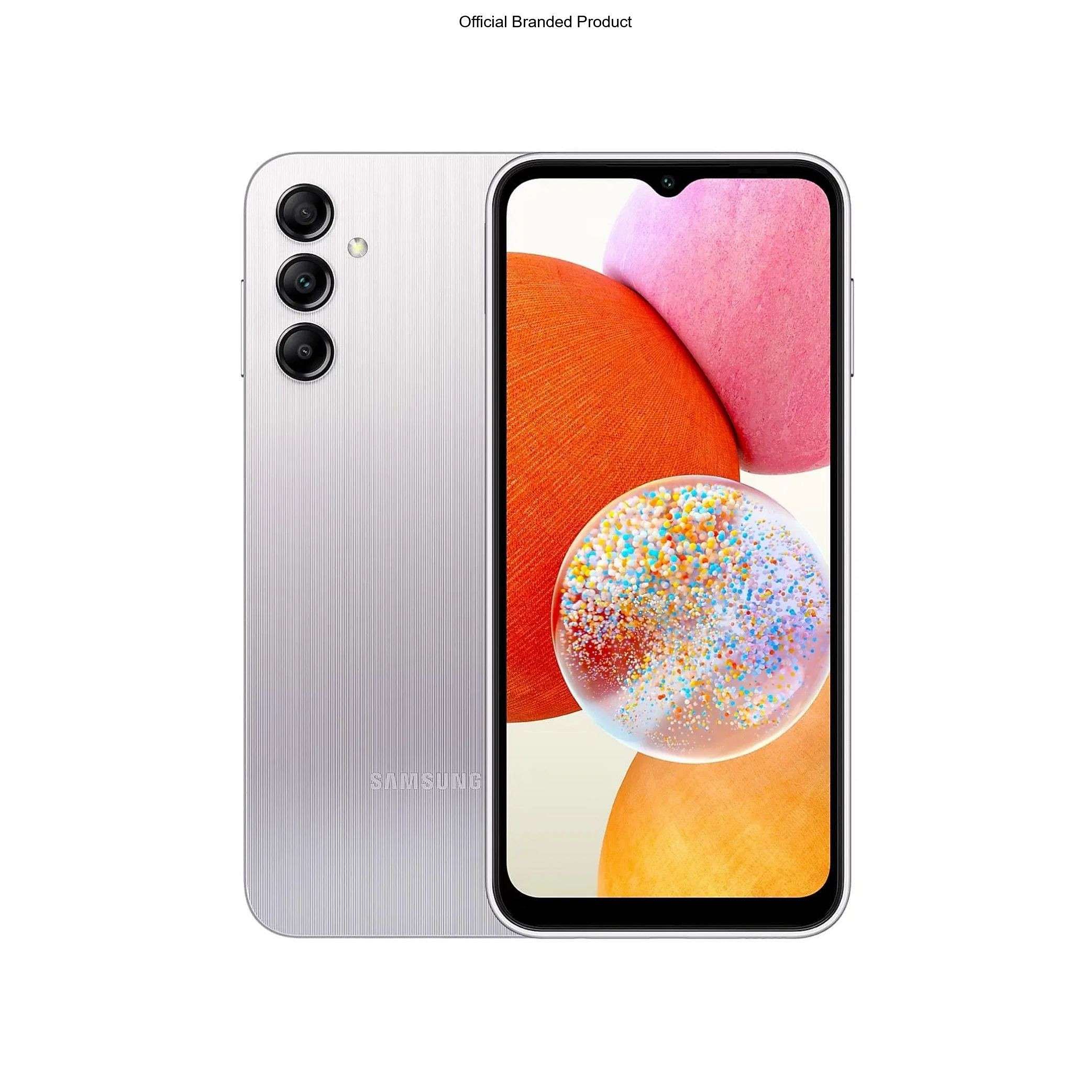 Samsung Galaxy A14 4G Silver 4GB 64GB - Mobile Phone | Buy online on ZillyBuy