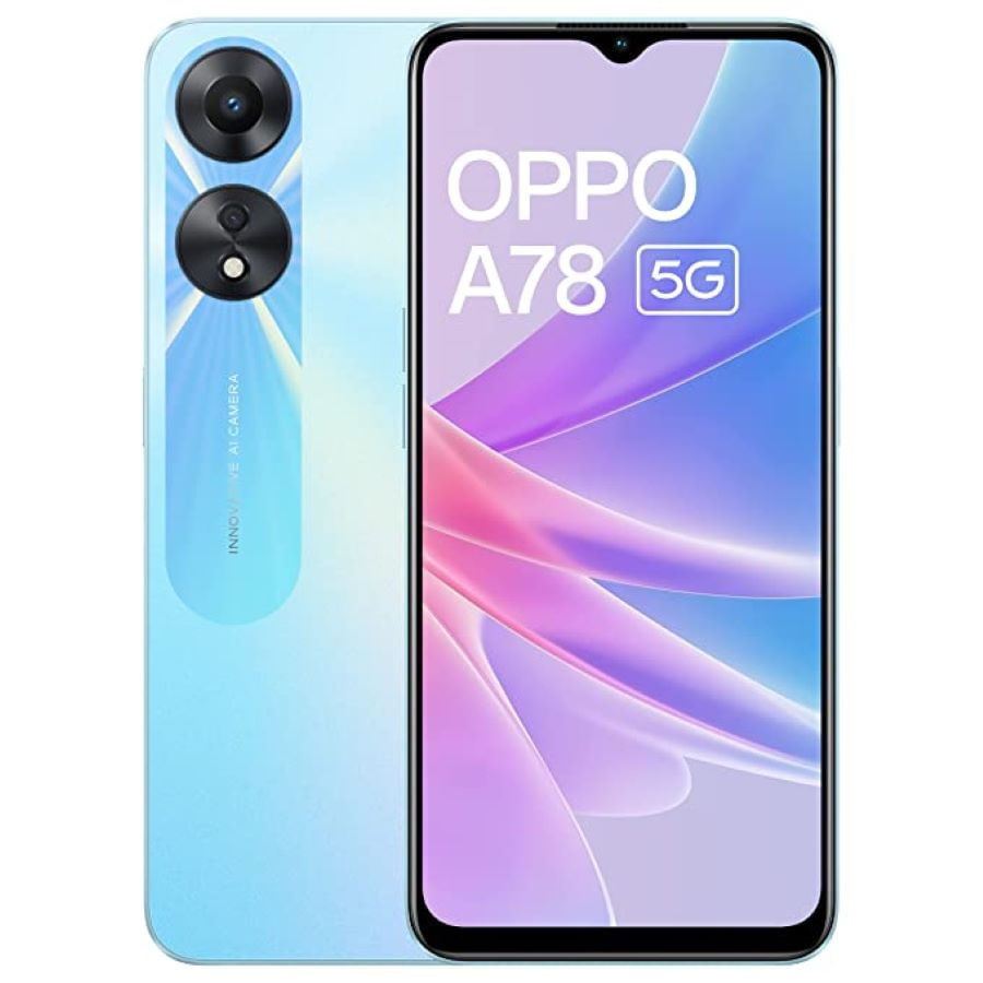 Oppo A78 5G Glowing Blue 8GB 128GB - Mobile Phone | Buy online on ZillyBuy