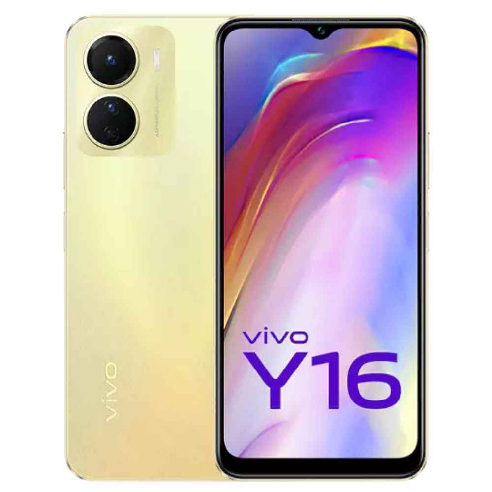 Vivo Y16 Drizzling Gold 3GB 64GB - Mobile Phone | Buy online on ZillyBuy