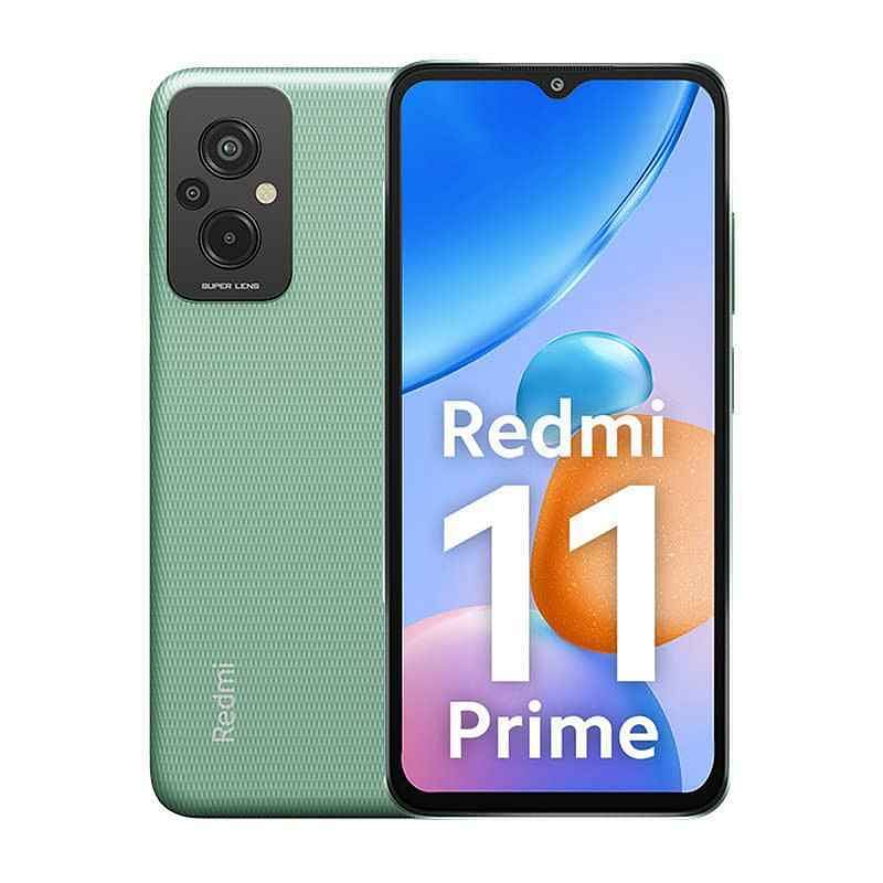 Redmi 11 Prime 4GB 64GB Playful Green - Mobile Phone | Buy online on ZillyBuy