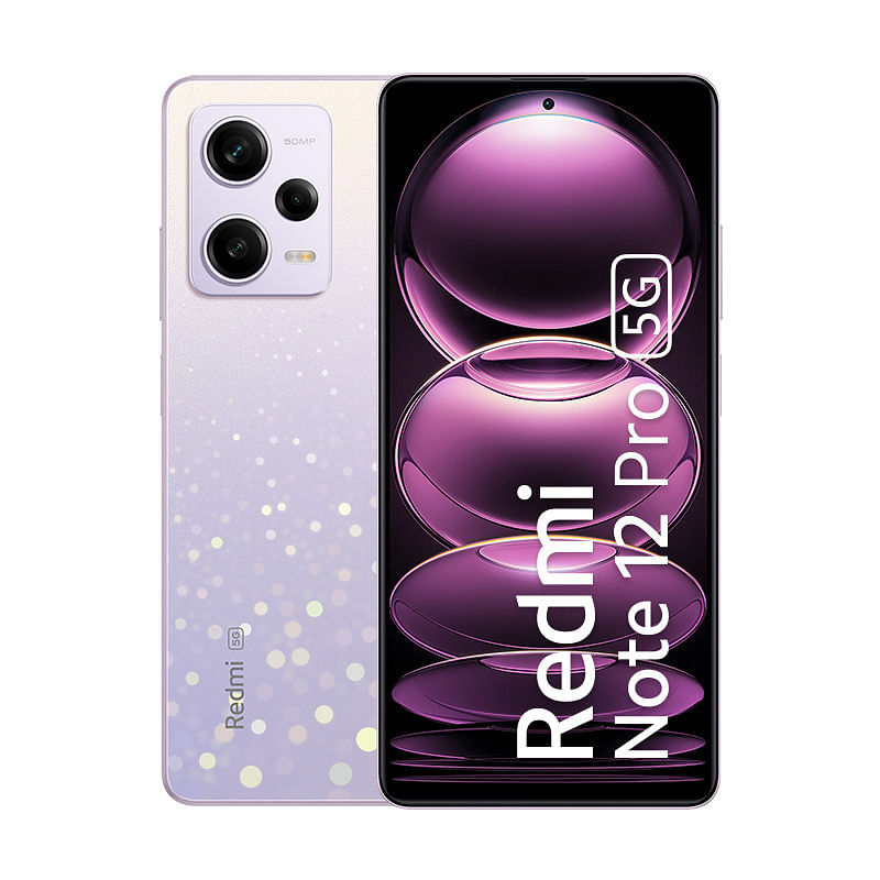 Redmi Note 12 Pro 5G Stardust Purple 8GB 256GB - Mobile Phone | Buy online on ZillyBuy