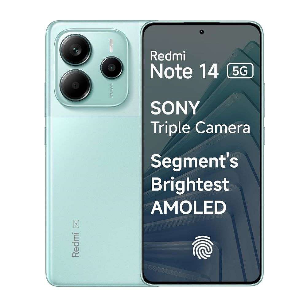 Redmi Note 14 5G 8GB 256GB Ivy Green - Mobile Phone | Buy online on ZillyBuy