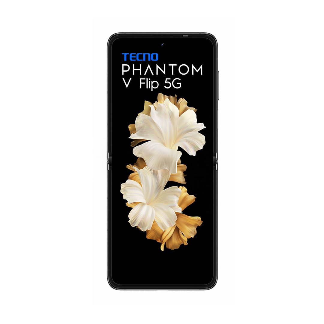 Tecno Phantom V Flip 5G 8GB 256GB Iconic Black - Mobile Phone | Buy online on ZillyBuy