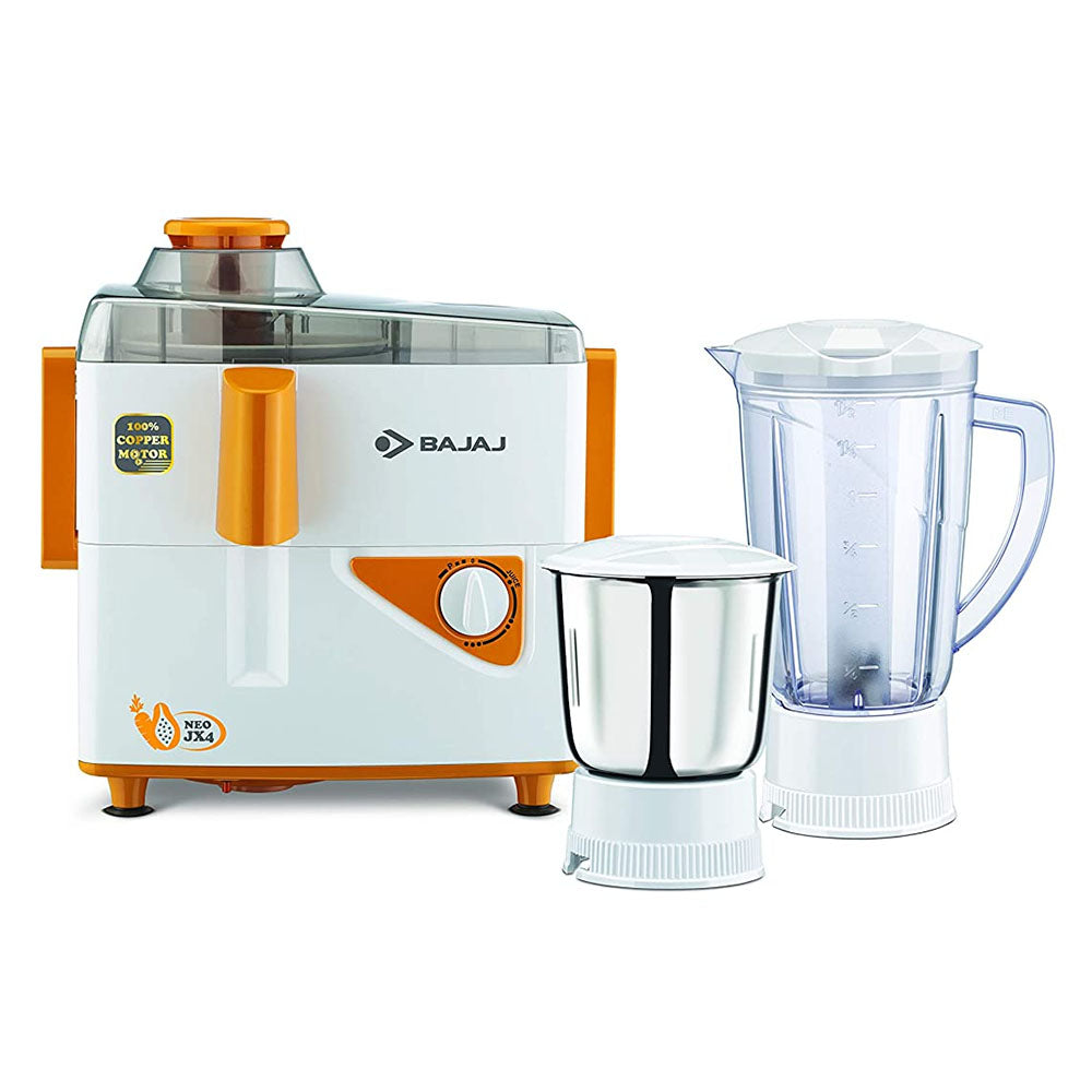 BAJAJ JX4 NEO 450W JUICER MIXER GRINDER(2 JAR) - Electricals | Buy online on ZillyBuy