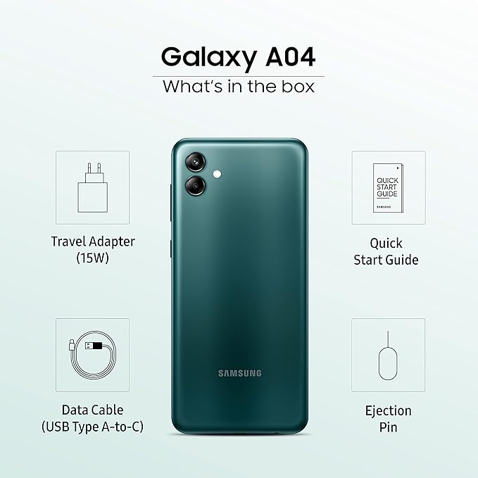 Samsung Galaxy A04 Green 4GB 64GB - Mobile Phone | Buy online on ZillyBuy