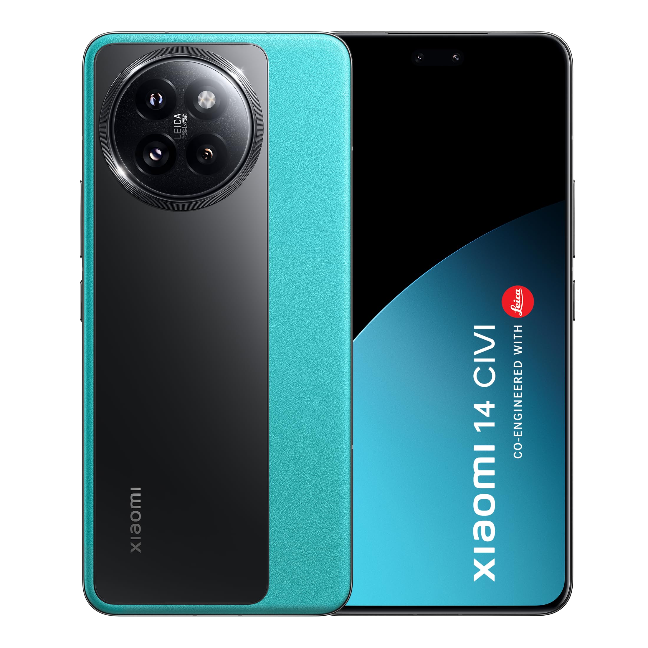 XIAOMI 14 Civi Aqua Blue (12GB RAM 512GB Storage) | 50 MP Leica Triple Camera| SD 8s Gen 3 | 1.5K Quad Curved AMOLED HyperOS - Mobile Phone | Buy online on ZillyBuy
