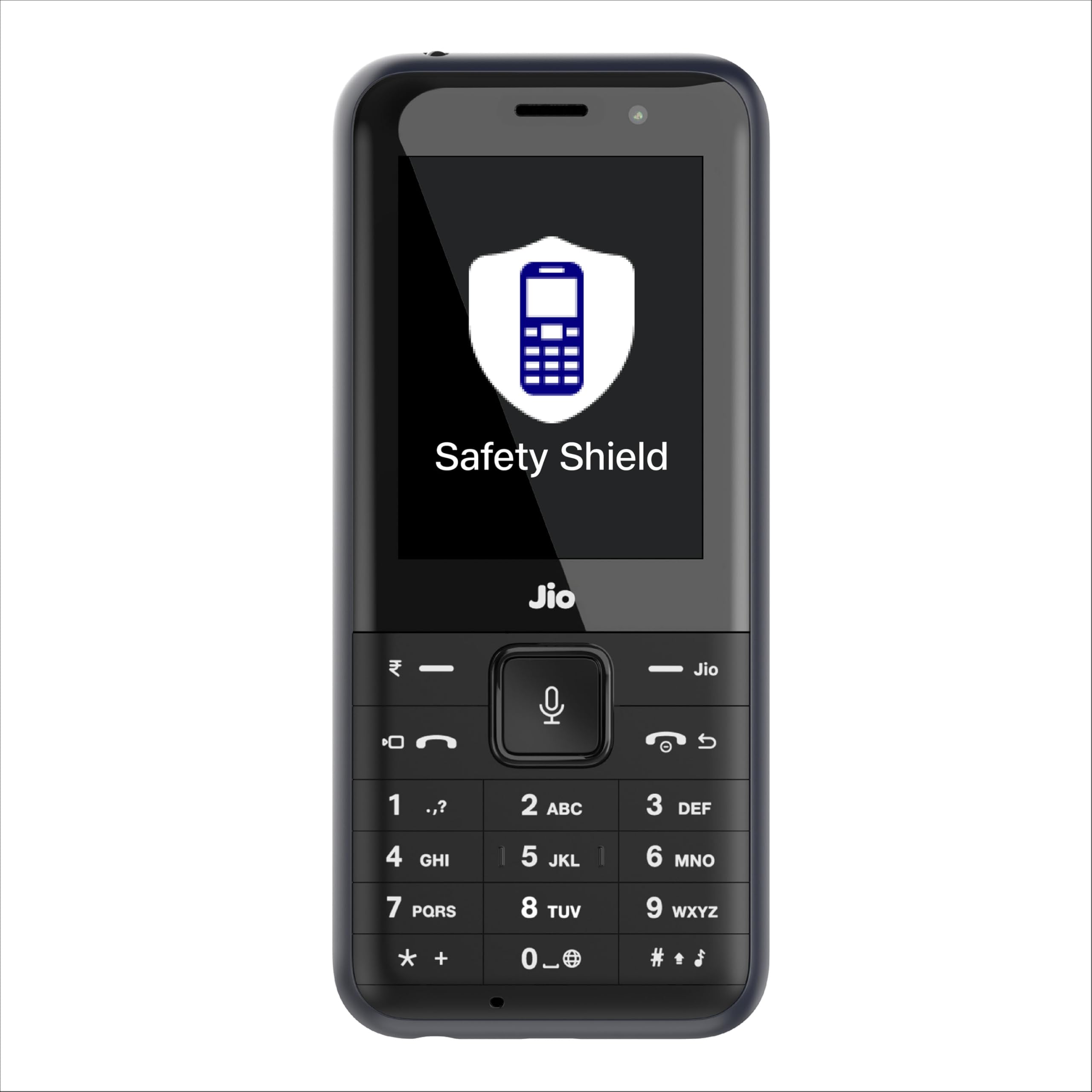 JIO JioPhone Prima 2, 4G Keypad Phone with Safety First Feature, YouTube, JioTV, JioHotstar, JioSaavn, JioPay (UPI), Video Calling, LED Torch, Digital Camera | Luxe Blue | Locked Network - Mobile Phone | Buy online on ZillyBuy