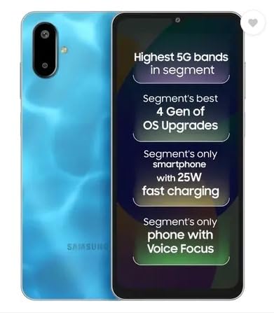 Samsung Galaxy F06 5G, Bahama Blue (4GB, 128GB) - Mobile Phone | Buy online on ZillyBuy