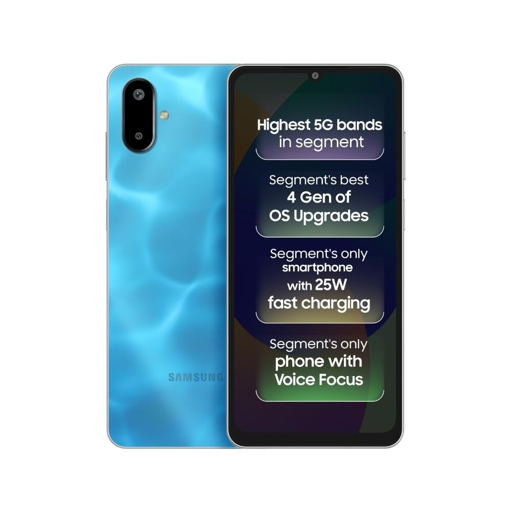 Samsung Galaxy F06 5G (Bahama Blue, 128 GB) (6 GB RAM) - Mobile Phone | Buy online on ZillyBuy