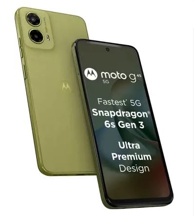 Motorola g45 5G (Pantone Moss, 128 GB) (8 GB RAM) - Mobile Phone | Buy online on ZillyBuy
