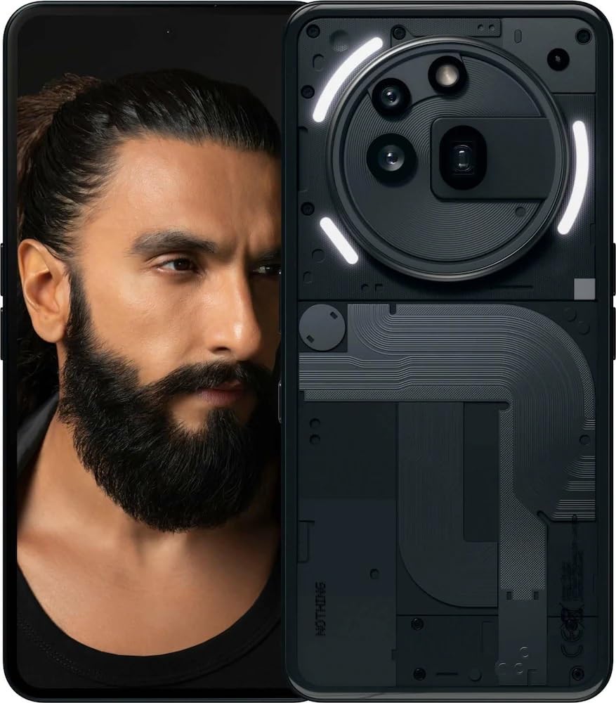 Nothing Phone (3a) Pro 5G (Black, 8GB RAM + 256GB Storage) - Mobile Phone | Buy online on ZillyBuy