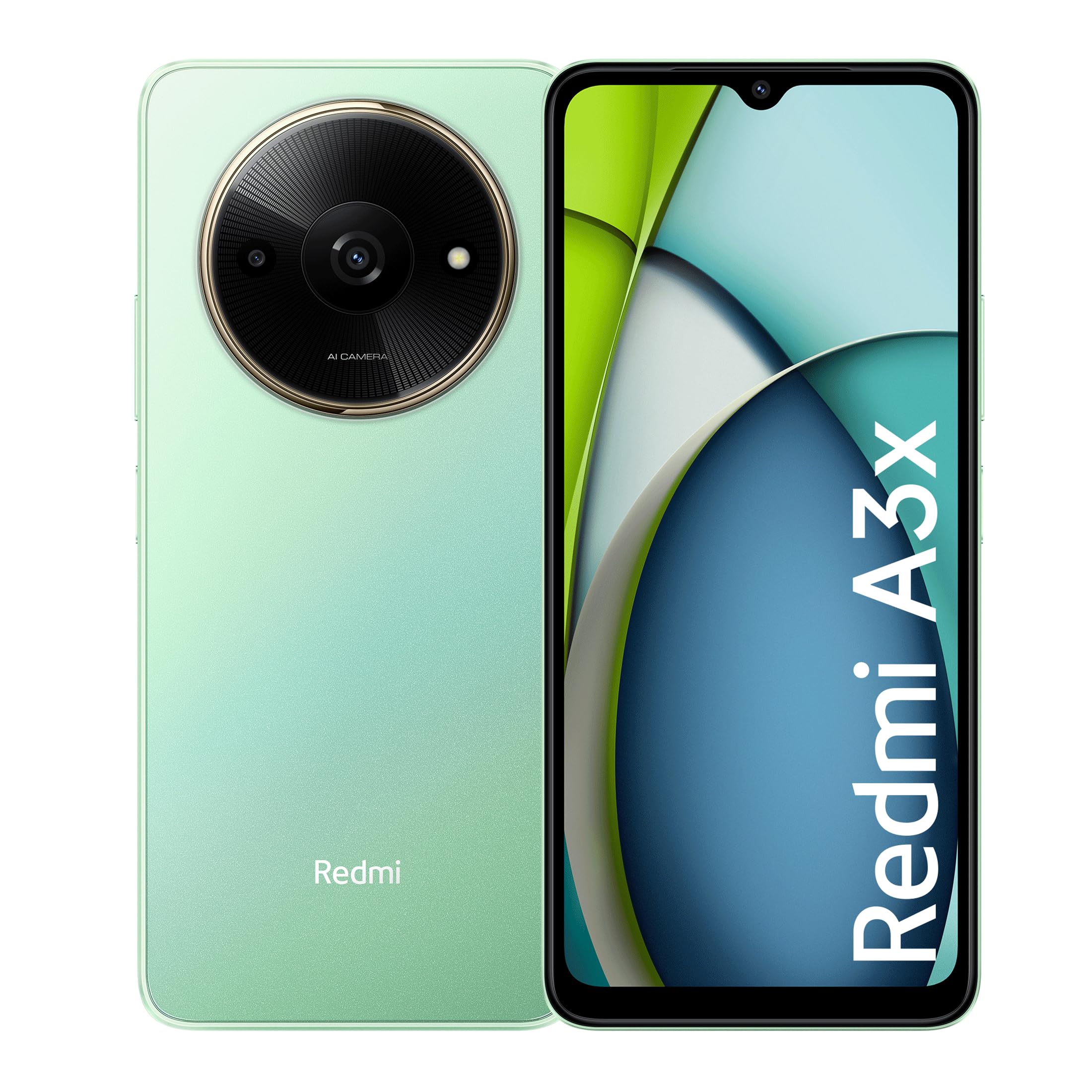Redmi A3X Ocean Green 4GB RAM 128GB ROM - Mobile Phone | Buy online on ZillyBuy
