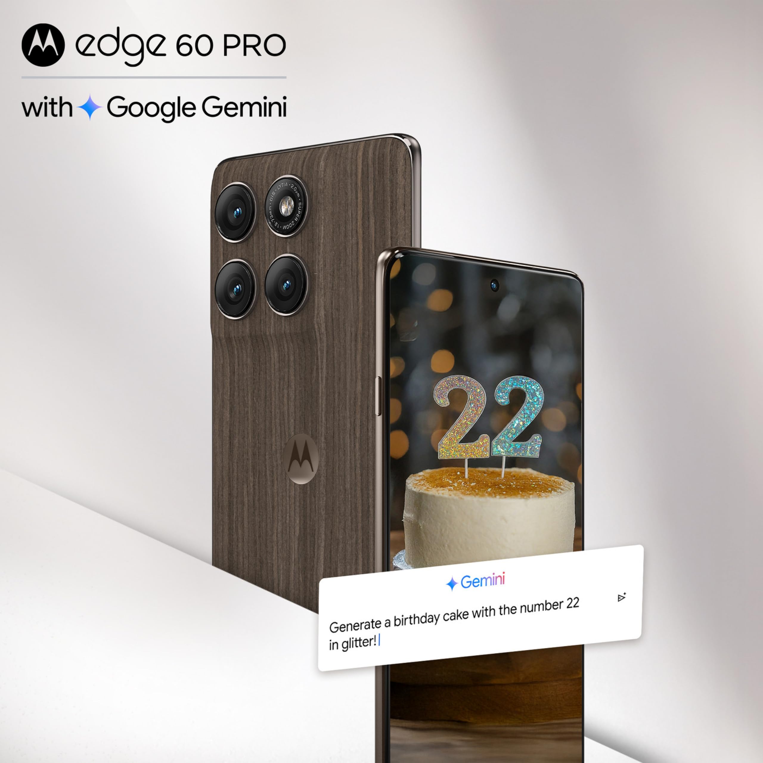 Motorola Edge 60 Pro (Pantone Walnut, 12GB RAM, 256GB Storage) - Mobile Phone | Buy online on ZillyBuy