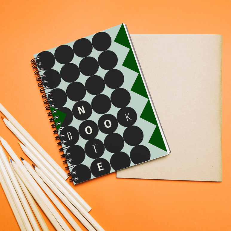 Prsthaa Hardbound Spiral Notebooka | A5 | 160 Undated Ruled Pages | 90 gsm Acid Free Paper | Open Flat and Write Comfortably - Stationery | Buy online on ZillyBuy