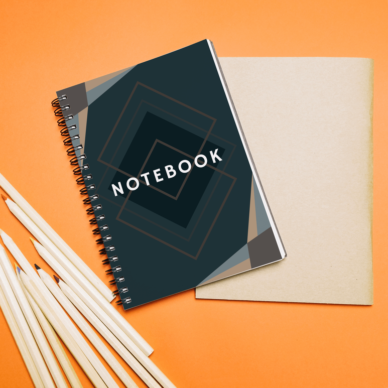 Prsthaa Hardbound Spiral Notebooka | A5 | 160 Undated Ruled Pages | 90 gsm Acid Free Paper | Open Flat and Write Comfortably - Stationery | Buy online on ZillyBuy