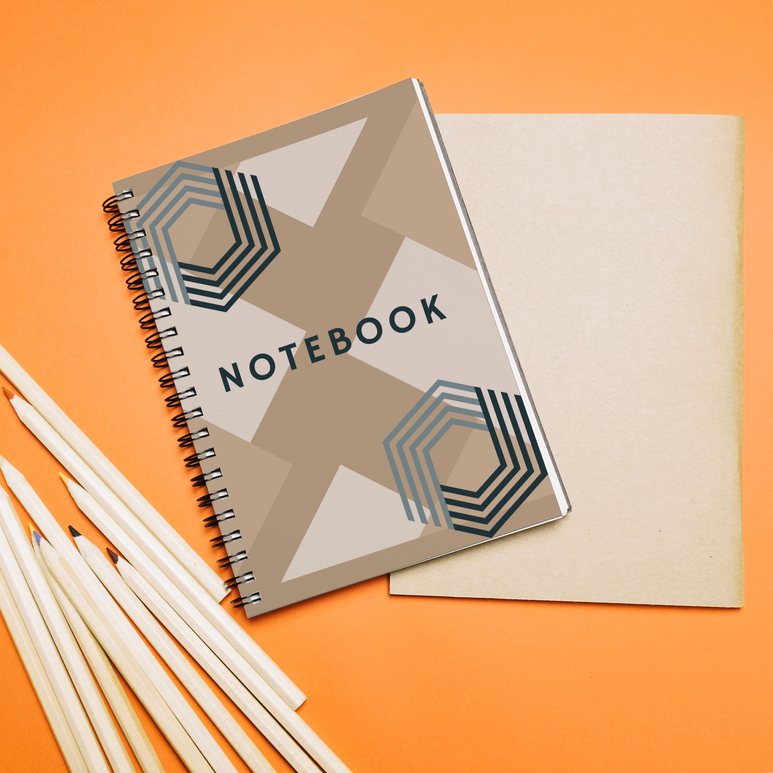 Prsthaa Hardbound Spiral Notebooka | A5 | 160 Undated Ruled Pages | 90 gsm Acid Free Paper | Open Flat and Write Comfortably - Stationery | Buy online on ZillyBuy