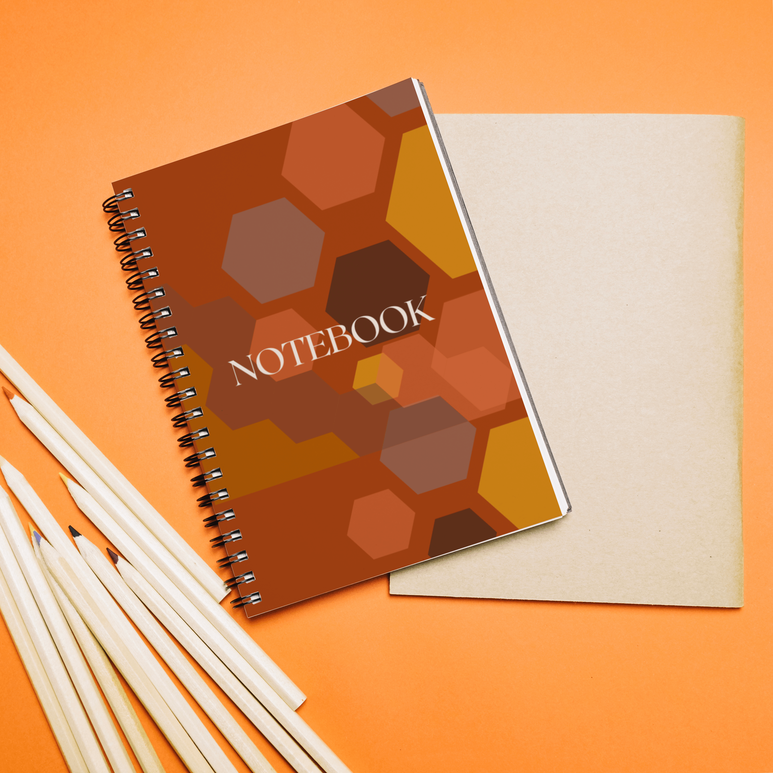 Prsthaa Hardbound Spiral Notebooka | A5 | 160 Undated Ruled Pages | 90 gsm Acid Free Paper | Open Flat and Write Comfortably - Stationery | Buy online on ZillyBuy
