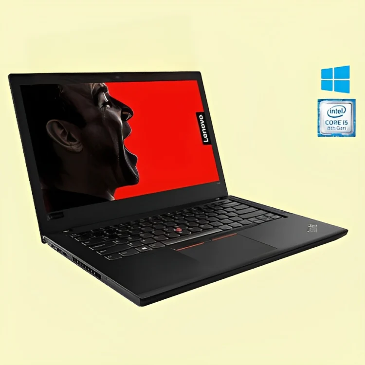Lenovo T480 ThinkPad Intel i5 8th gen 14 inch HD display Business laptop with Windows 11 and MS Office 2016(Refurbished) 6 Month Warranty