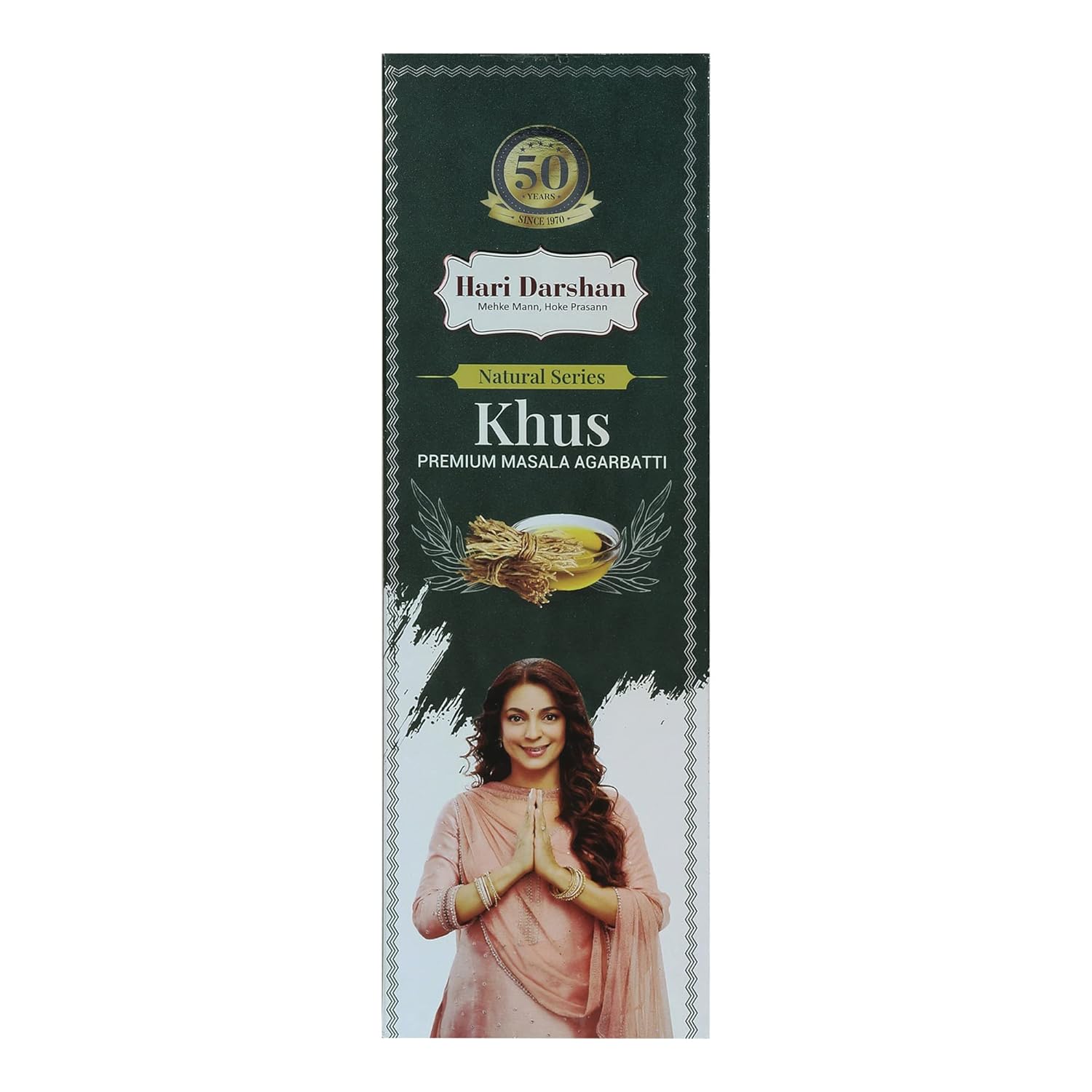 Hari Darshan Khus Premium Masala Agarbatti 60gm - Pooja Needs | Buy online on ZillyBuy