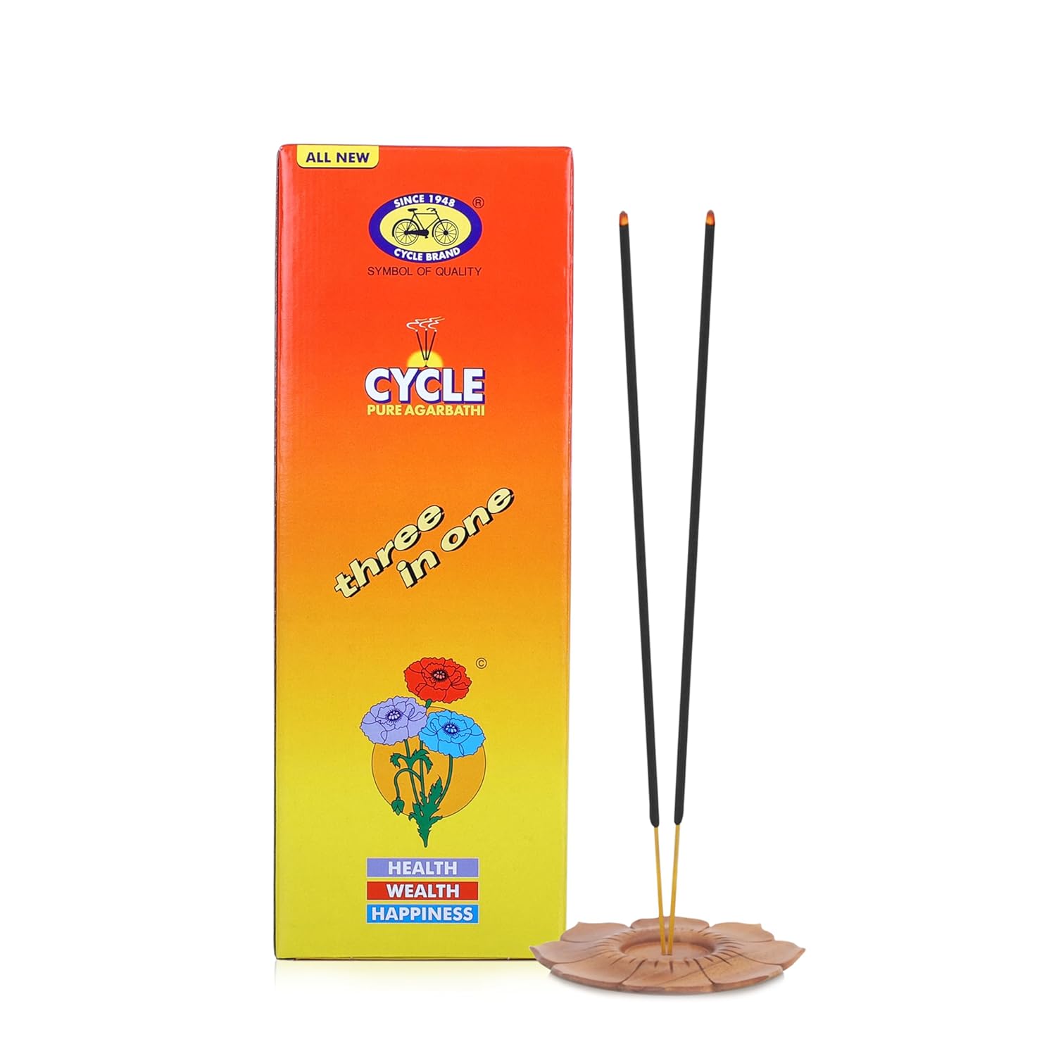 Cycle 3 in 1 Pure Agarbatti - Serene 42N - Pooja Needs | Buy online on ZillyBuy