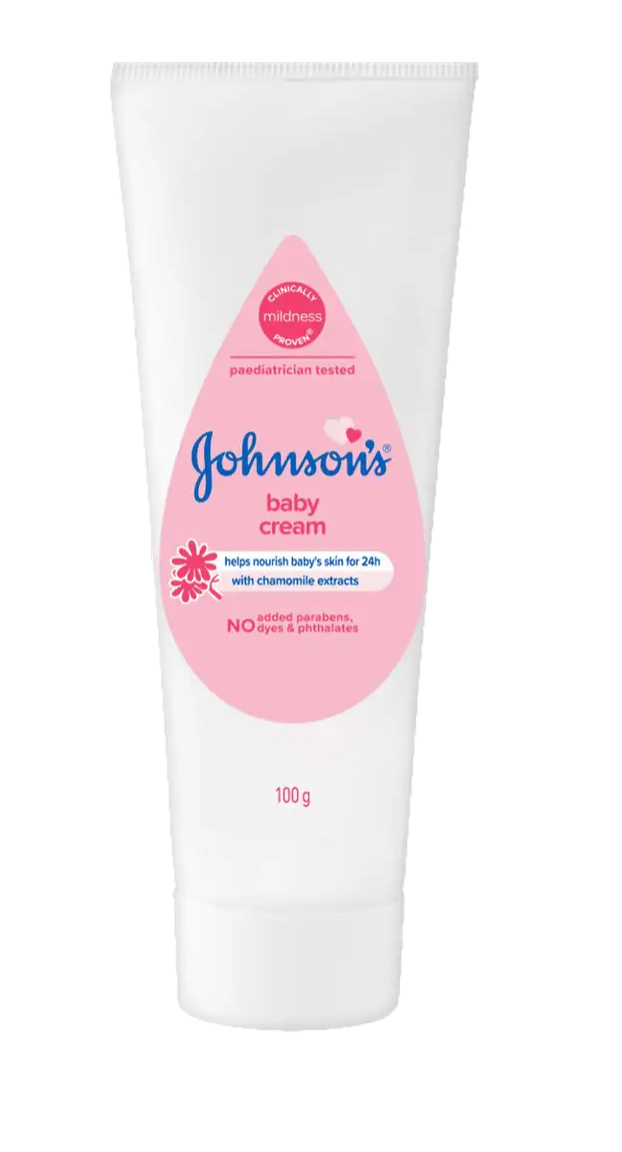 Johnson & Johnson Baby cream (chamomile Extracts)