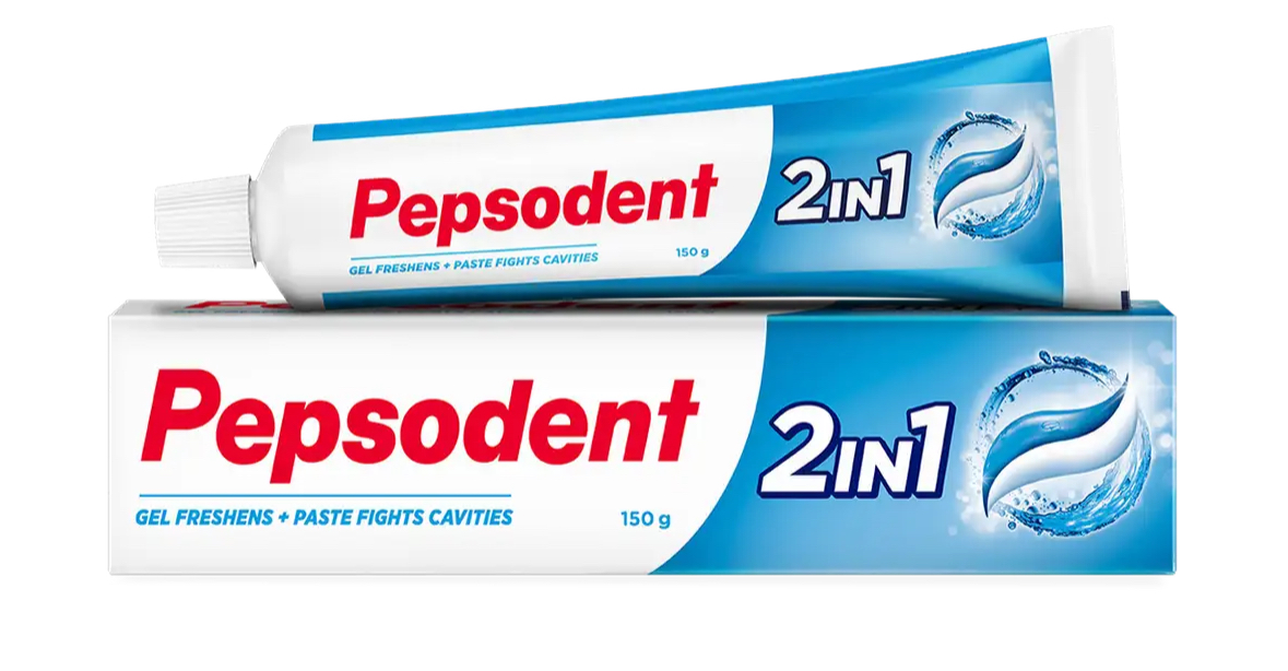 Pepsodent 2 in 1 cavity protection Toothbrush
