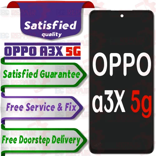 Oppo A3x 5g Combo LCD with Touch Screen for A3x 5g  Black (display glass combo folder)normal - Smart Glasses | Buy online on ZillyBuy