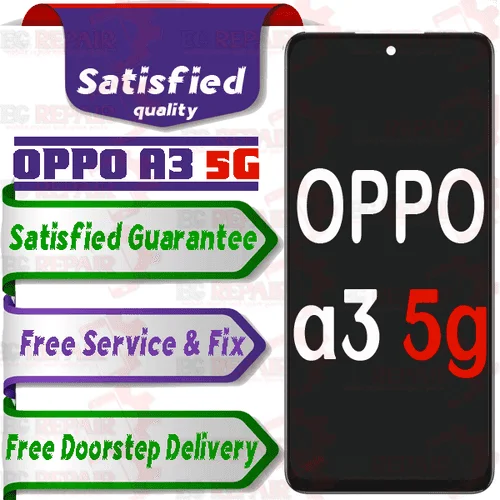 Oppo A3 5g Combo LCD with Touch Screen for A3 5g  Black (display glass combo folder)normal - Smart Glasses | Buy online on ZillyBuy