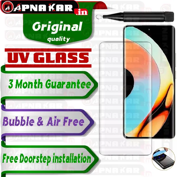 All Realme Original Uv Tempered Glass  ( uv tempered glass ) - Smart Glasses | Buy online on ZillyBuy
