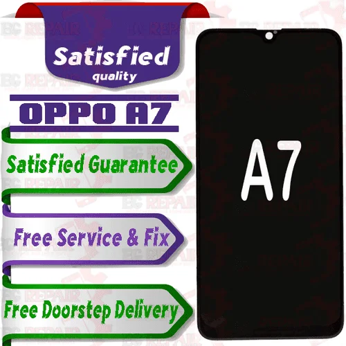 Oppo A7 Combo LCD with Touch Screen for A7  White (display glass combo folder) - Smart Glasses | Buy online on ZillyBuy