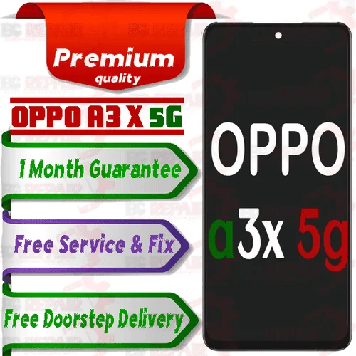 Oppo A3x 5g Combo LCD with Touch Screen for A3x 5g  white  (display glass combo folder) - Smart Glasses | Buy online on ZillyBuy
