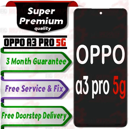Oppo A3 pro 5g Combo LCD with Touch Screen for A3pro 5g  white (display glass combo folder) - Smart Glasses | Buy online on ZillyBuy