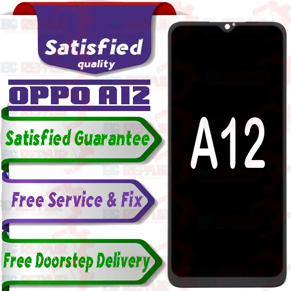 Oppo A12 Combo LCD with Touch Screen white - Smart Glasses | Buy online on ZillyBuy