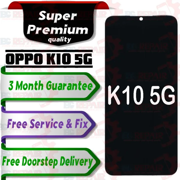 Oppo K10 5G Combo LCD with Touch Screen for K10 5G  white (display glass combo folder) - Smart Glasses | Buy online on ZillyBuy