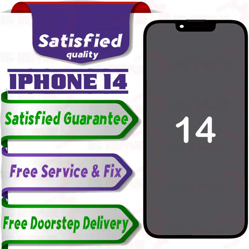 Apple iPhone 14  (display glass combo folder) Mobile Display LCD Screen With Touch - Smart Glasses | Buy online on ZillyBuy