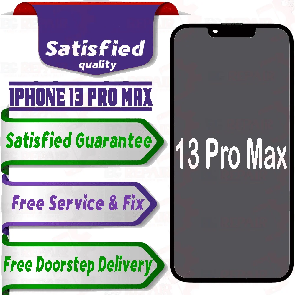 Apple iPhone 13 Pro Max  (display glass combo folder) Mobile Display LCD Screen With Touch. Black - Smart Glasses | Buy online on ZillyBuy
