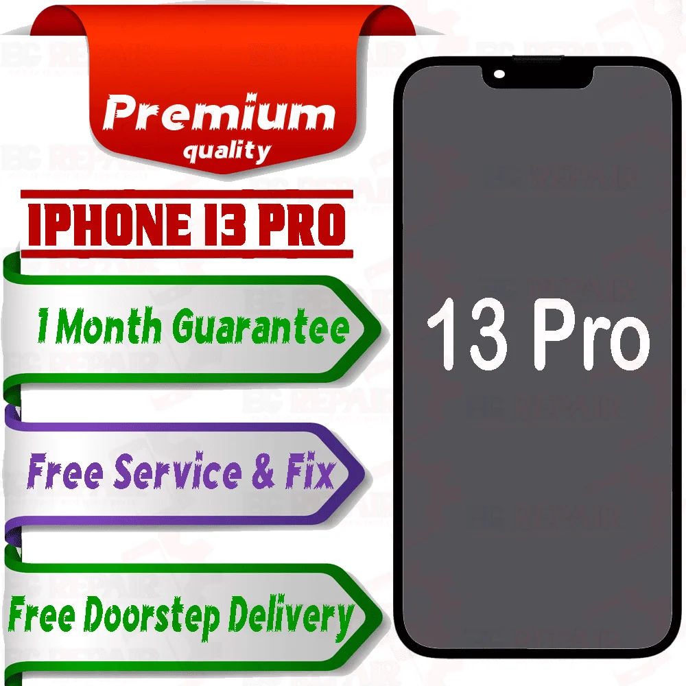 Apple iPhone 13 Pro  (display glass combo folder) Mobile Display LCD Screen With Touch - Smart Glasses | Buy online on ZillyBuy