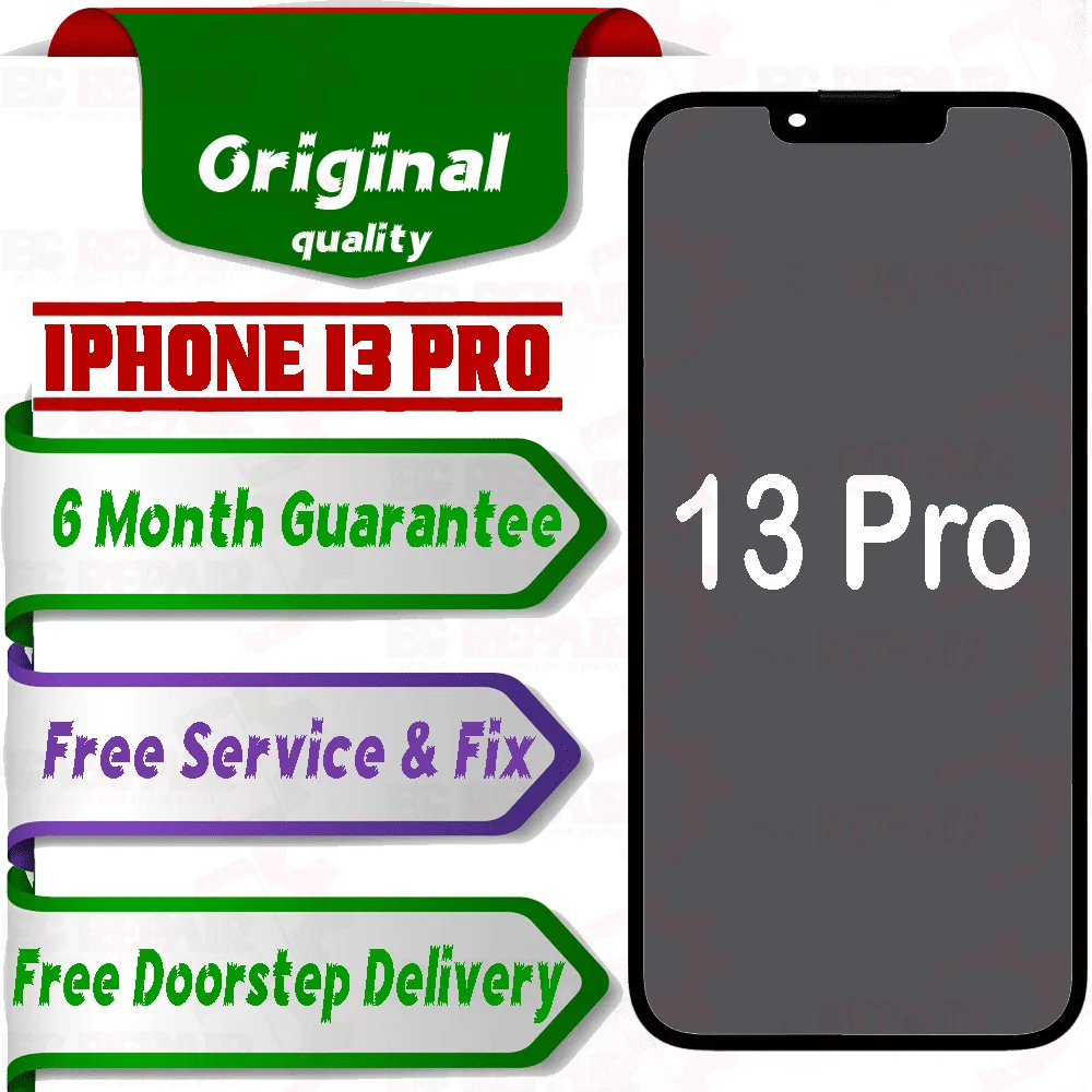Apple iPhone 13 Pro  (display glass combo folder) Mobile Display LCD Screen With Touch - Smart Glasses | Buy online on ZillyBuy