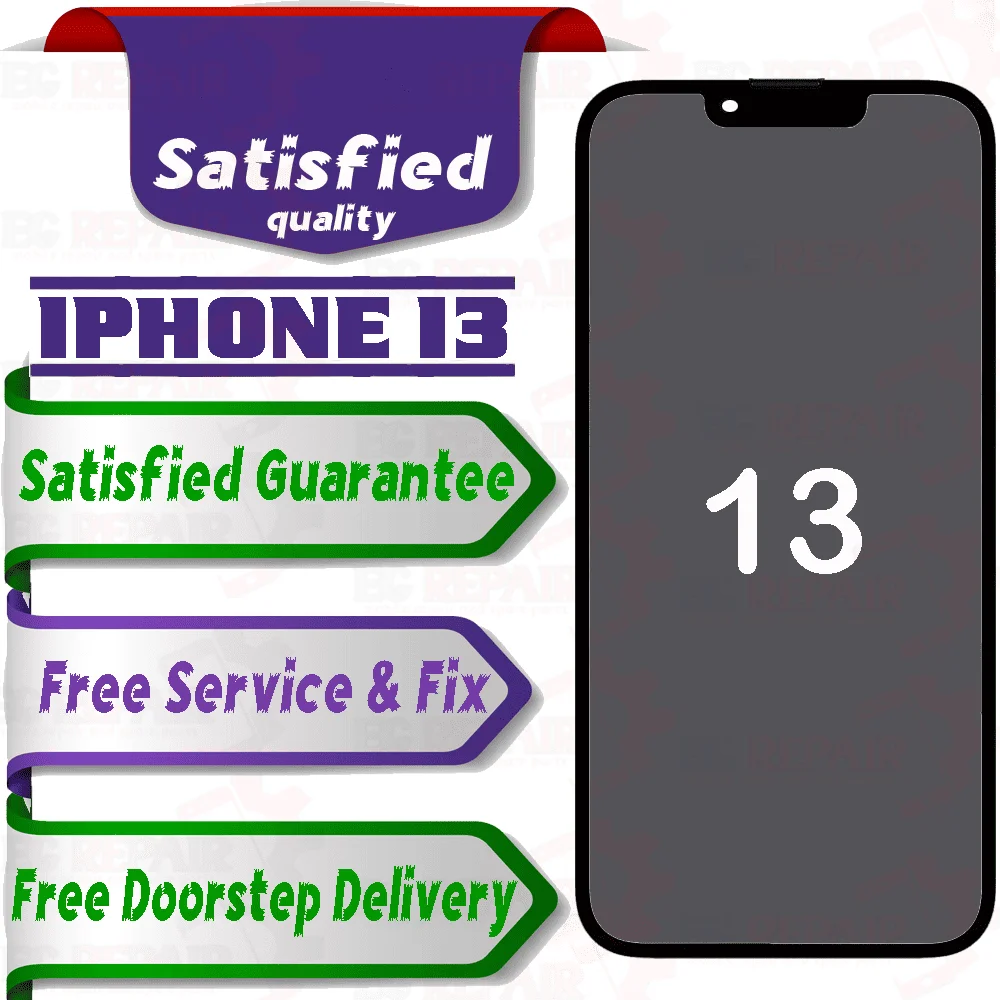 Apple iPhone 13  (display glass combo folder) Mobile Display LCD Screen With Touch. Black - Smart Glasses | Buy online on ZillyBuy