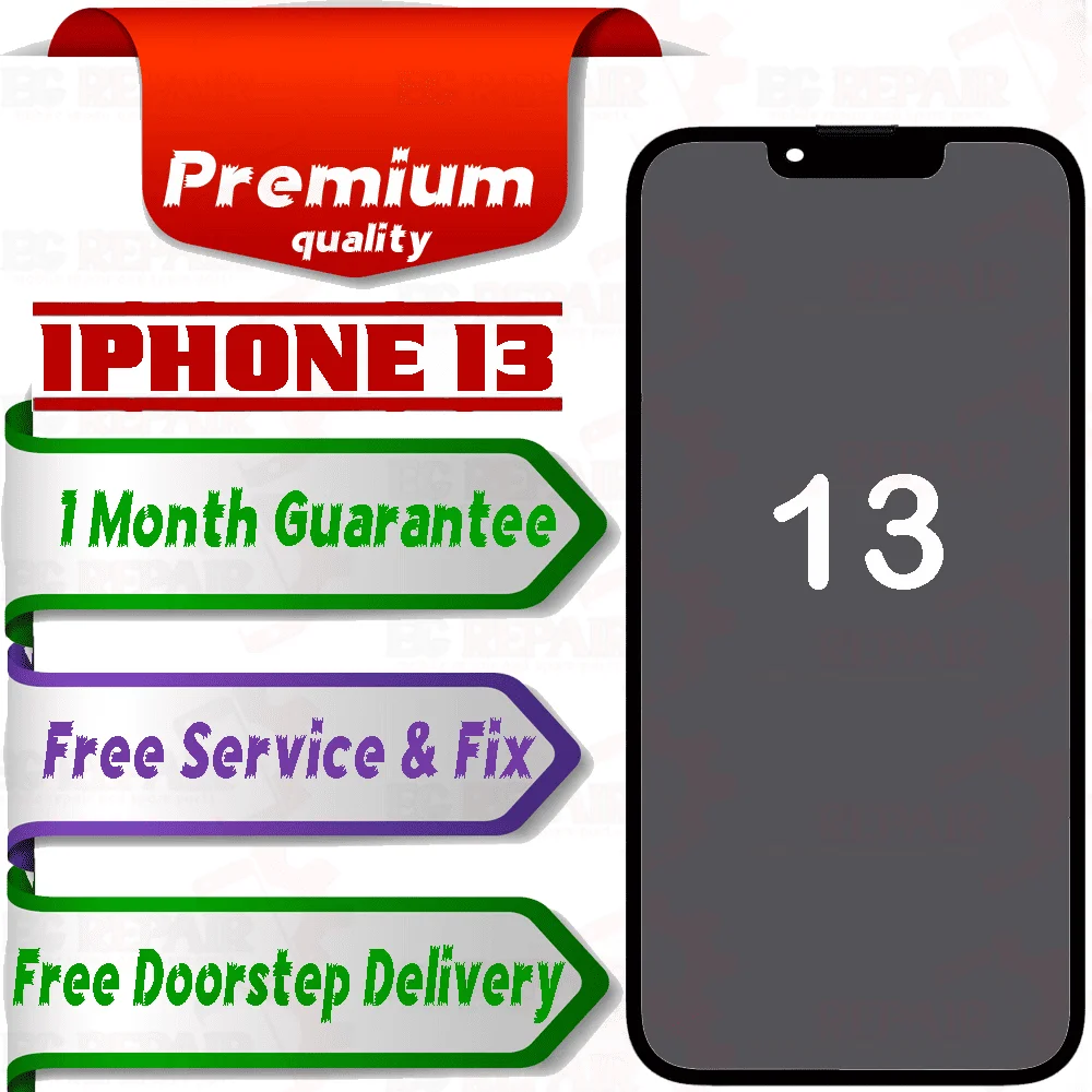Apple iPhone 13  (display glass combo folder) Mobile Display LCD Screen With Touch.Black - Smart Glasses | Buy online on ZillyBuy