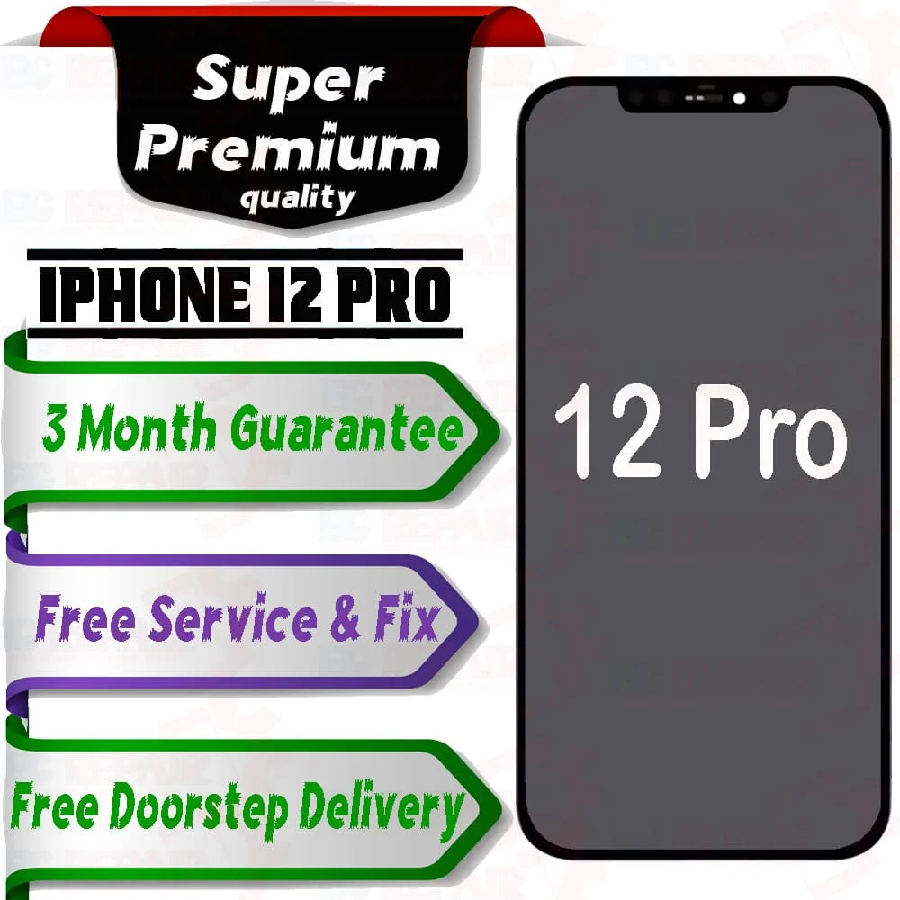 Apple iPhone 12 Pro  (display glass combo folder) Mobile Display LCD Screen With Touch. - Smart Glasses | Buy online on ZillyBuy