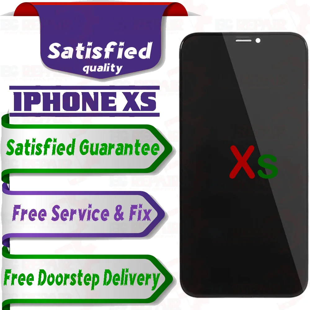 Apple iPhone Xs  (display glass combo folder) Mobile Display LCD Screen With Touch - Smart Glasses | Buy online on ZillyBuy