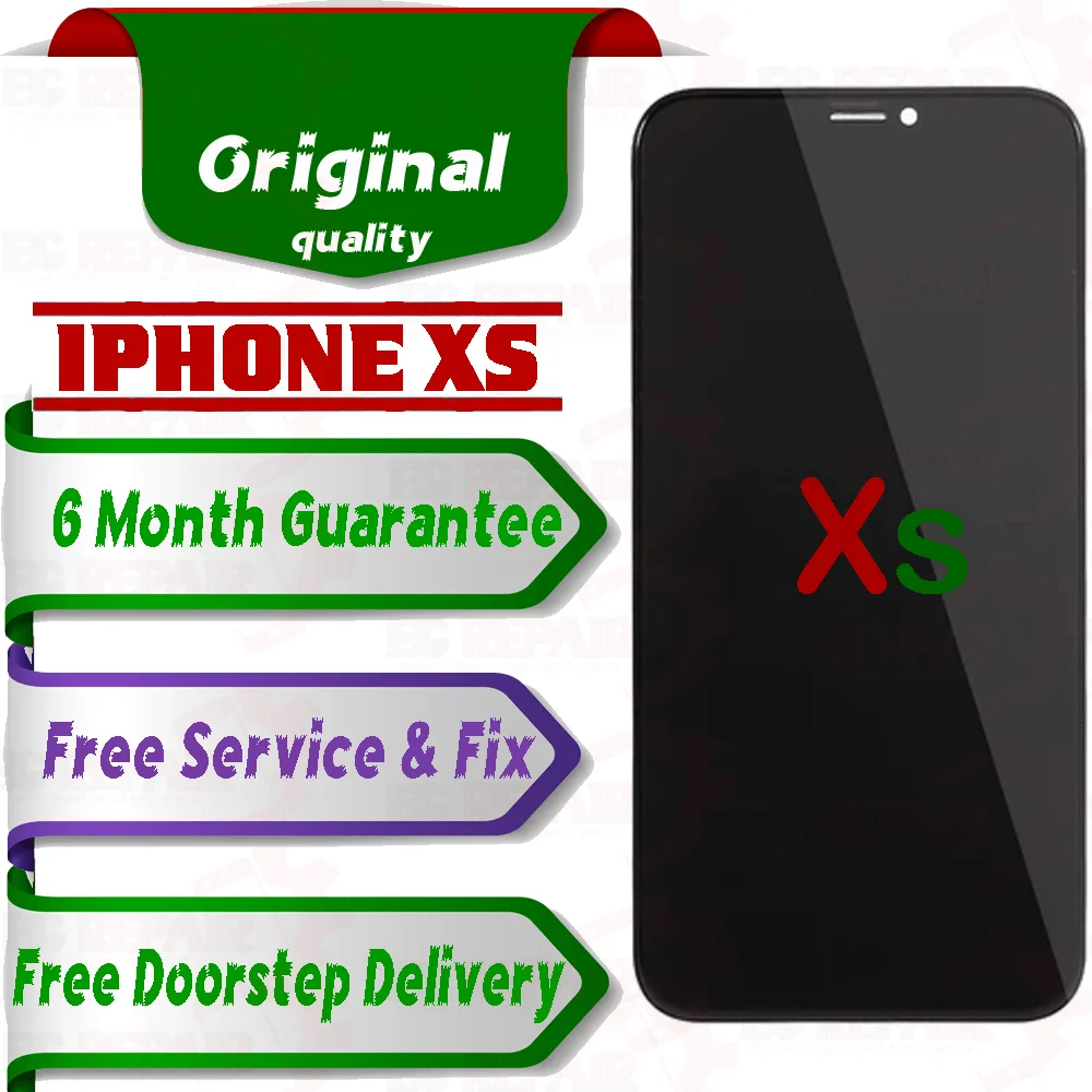 Apple iPhone Xs  (display glass combo folder) Mobile Display LCD Screen With Touch - Smart Glasses | Buy online on ZillyBuy