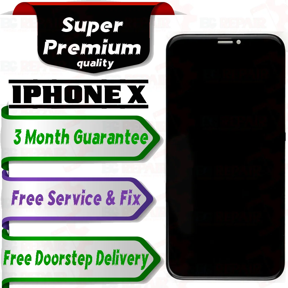 Apple iPhone X  (display glass combo folder) Mobile Display LCD Screen With Touch. Black - Smart Glasses | Buy online on ZillyBuy