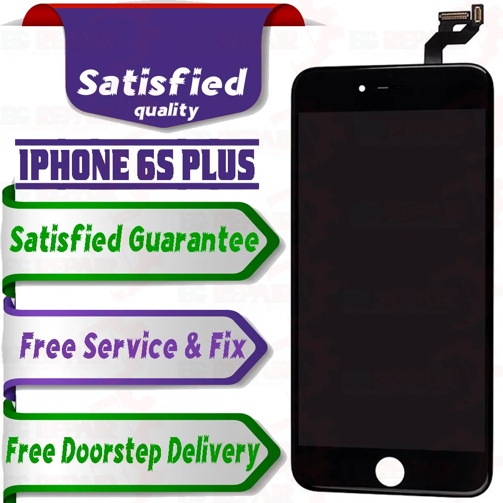 Apple iPhone 6s Plus  (display glass combo folder) Mobile Display LCD Screen With Touch. Silver - Smart Glasses | Buy online on ZillyBuy