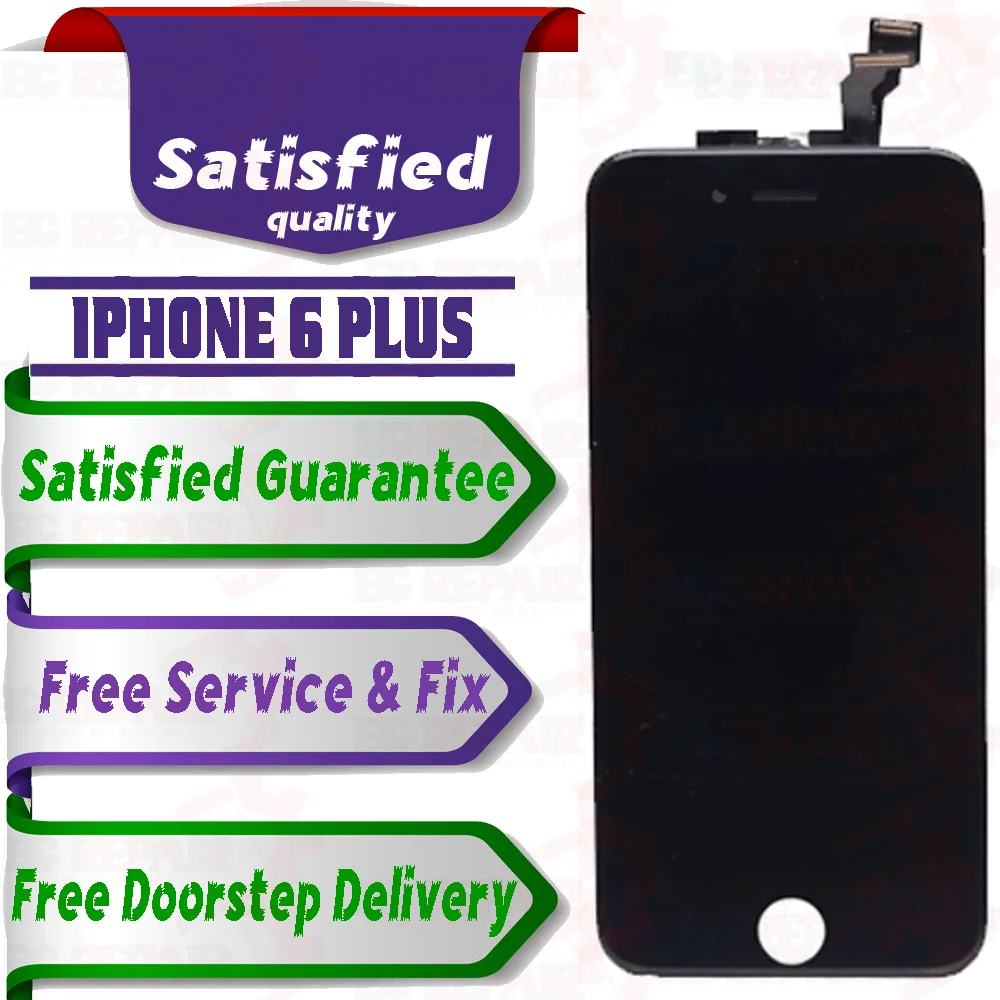 Apple iPhone 6 Plus  (display glass combo folder) Mobile Display LCD Screen With Touch. SILVER - Smart Glasses | Buy online on ZillyBuy